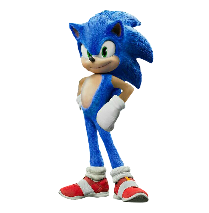 Sonic junto a los datos del cumpleaños